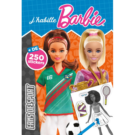 Barbie - J'habille - Fans de sport
