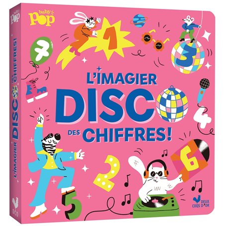 Mon imagier disco des chiffres