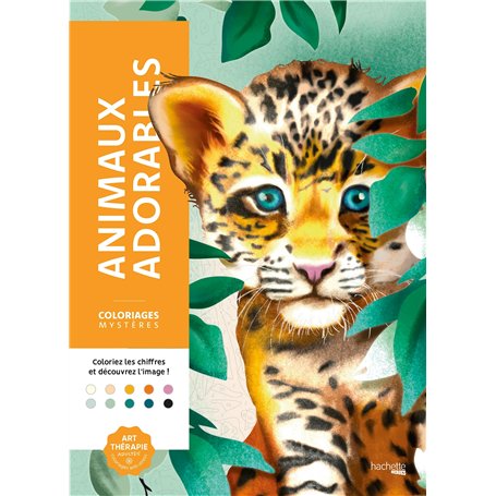 Coloriages mystères - Animaux adorables