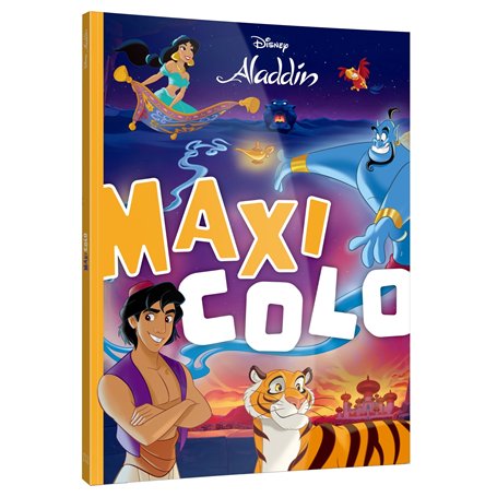 DISNEY PRINCESSES - Maxi Colo - Spécial Aladdin