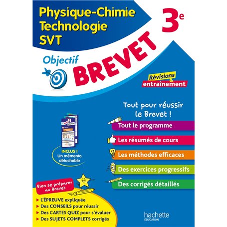 Objectif Brevet - Sciences (Physique-Chimie
