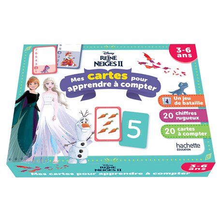 Disney - La Reine des neiges 2 - Mes cartes pour apprendre à compter