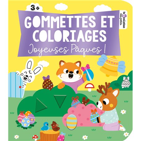 Gommettes et coloriages Joyeuses Pâques ! 6,80 €
