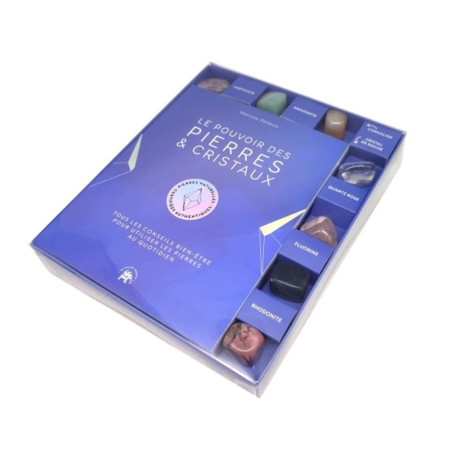 COFFRET Pouvoirs pierres et cristaux