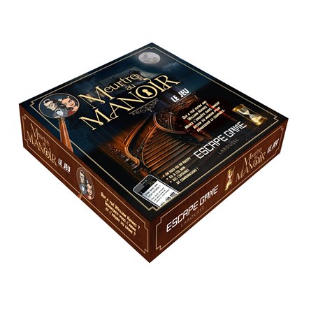 Coffret escape game Meurtre au manoir le jeu