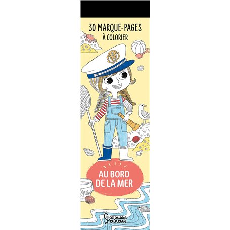 30 marque-pages à colorier - Au bord de la mer