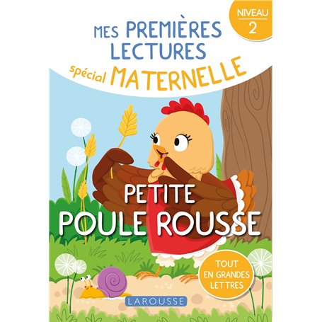 1ERES LECTURES MATERNELLE niveau 2 - Petite Poule rousse