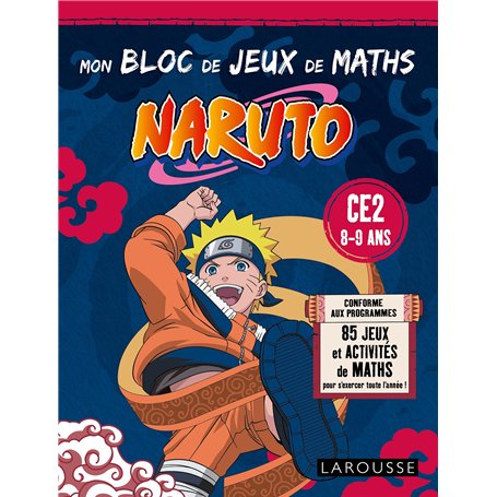Mon bloc de jeux de maths NARUTO - CE2