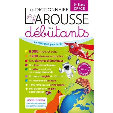 Larousse dictionnaire des débutants 6/8 ans CP/CE