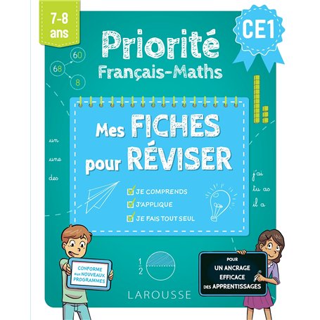 Priorité Français Maths - Mes Fiches pour réviser - CE1