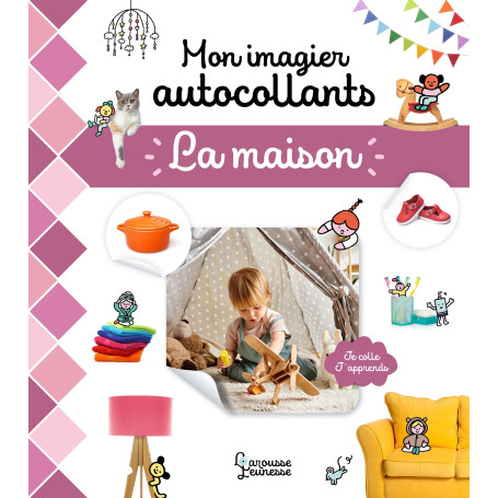Mon imagier autocollants - La Maison