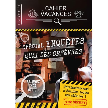 Cahier de vacances adultes
