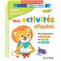 Bravo les maternelles - Mes activités effaçables - Moyenne section