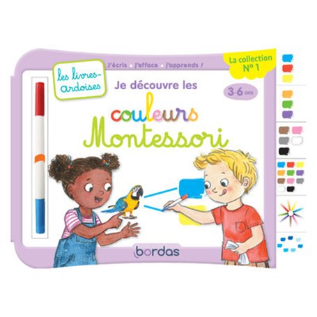 Les livres-ardoises - Je découvre les couleurs Montessori 7,82 €