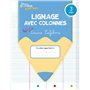 Cahiers Bordas pour tous - lignage avec colonnes 3 mm - 2024 - Cahier - élève