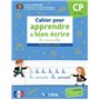 Cahier pour apprendre à bien écrire les minuscules - Pour droitier et gaucher CP