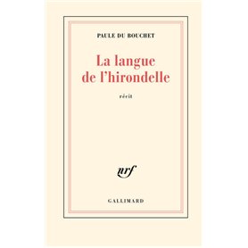 La langue de l'hirondelle