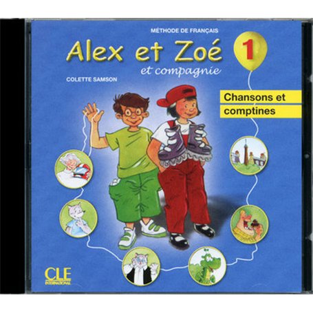 Cd ind alex et zoe1 ne - chansons et comptines