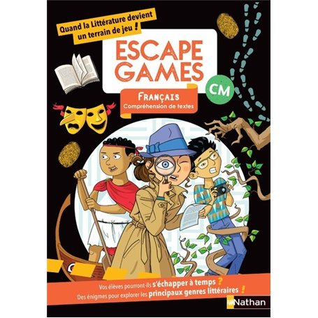 Escape Games français - Compréhension de textes CM