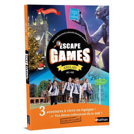 Pochette Escape game Anglais 6ème - 2022