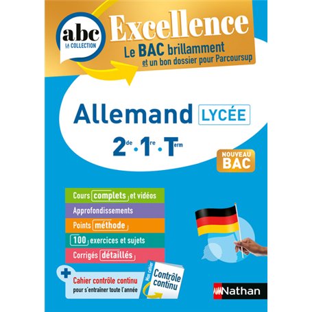ABC BAC Excellence Allemand 2de