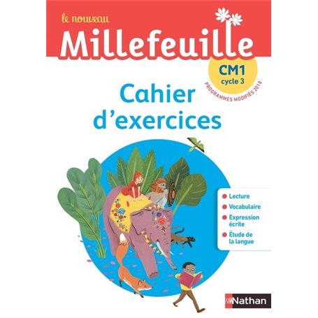 Le nouveau - Mille feuilles - CM1 - Cahier d'exercices