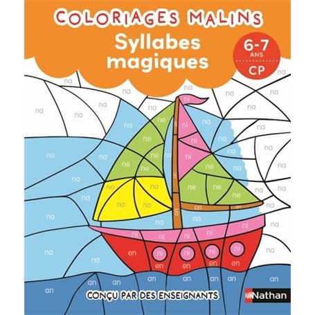 Syllabes magiques CP - Coloriages malins