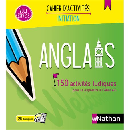 Anglais - Cahier d'activités - Initiation (Voie express) 2024