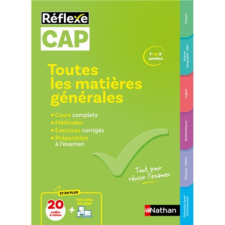 Toutes les matières générales CAP - Réflexe N° 20