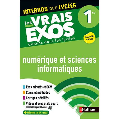 Interros des Lycées Numérique et Sciences Informatiques 1re