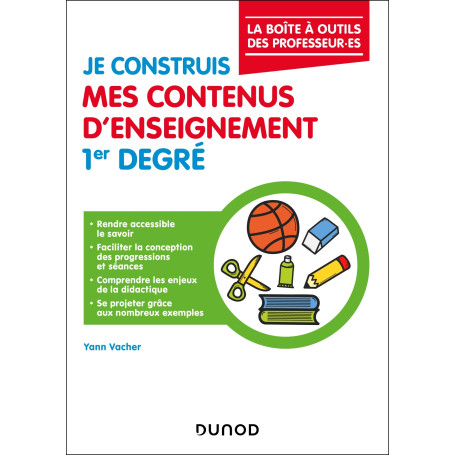 Je construis mes contenus d'enseignement 1er degré