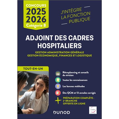 Concours Adjoint des cadres hospitaliers 2025-2026