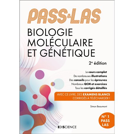 PASS & LAS Biologie moléculaire et Génétique - 2e éd.