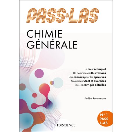 PASS & LAS UE1 Chimie générale