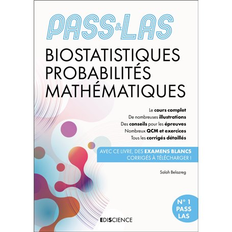 PASS & LAS Biostatistiques Probabilités Mathématiques - 6e éd.