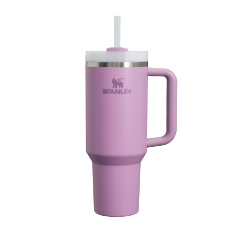 Stanley Quencher H2.0 FlowState Mug Isotherme avec Paille 1.2L - Froid Pendant 11 Heures - Glacé Pendant 48 Heures - Thermos Lav