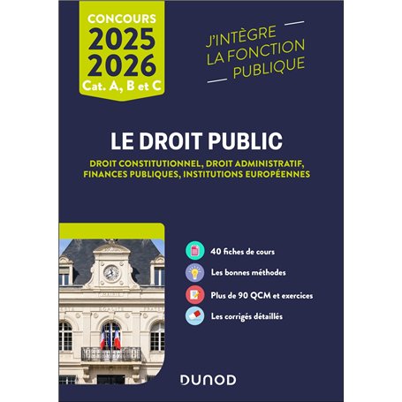 Le Droit public 2025-2026 - Catégories A