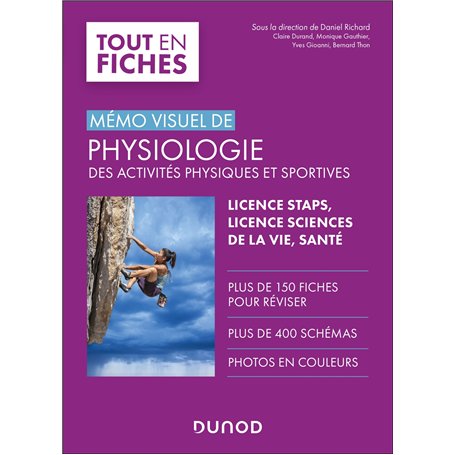 Mémo visuel de physiologie des activités physiques et sportives