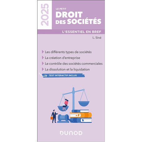 Le petit Droit des sociétés 2025