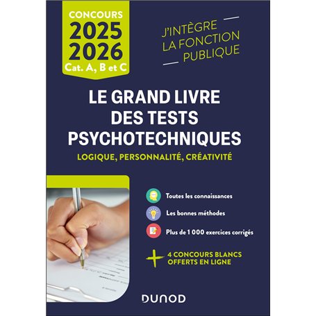 Le Grand Livre des tests psychotechniques 2025-2026