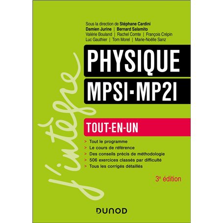 Physique tout-en-un MPSI-MP2I 3e éd.