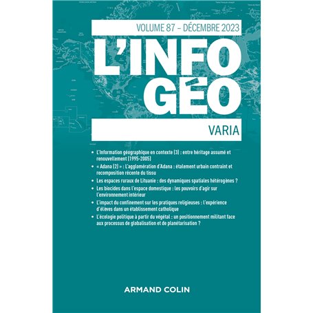 L'information géographique - n°4/2023