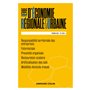 Revue d'économie régionale et urbaine Nº1/2024