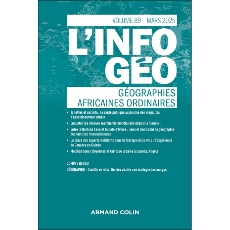 L'information géographique - n°1/2025