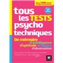 Tous les tests psychotechniques, mémoire, intelligence, aptitude, logique, observation - Concours 17,56 €