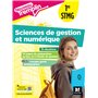 Nouveau Tremplin - Sciences de gestion et numérique (SDGN) 1re STMG - Éd. 2025 - Livre élève