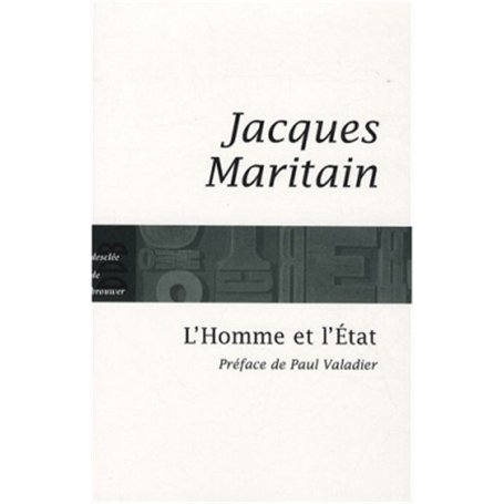 L'Homme et l'Etat 21,92 €