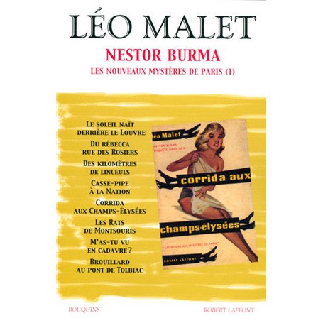 Léo Malet - Nestor Burma - tome 2 - Les nouveaux mystères de Paris (I) - Nouvelle édition
