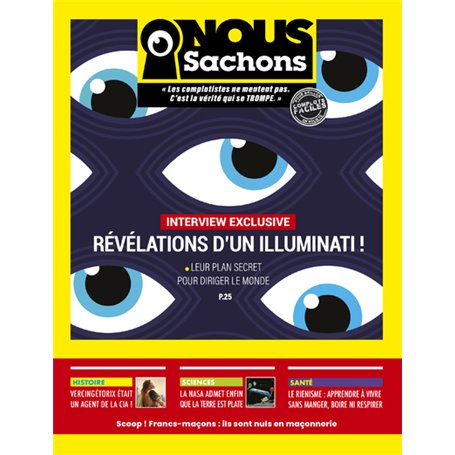 Nous sachons - Le compte culte " Complots faciles " devient un livre satirique