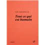 Tout ce qui est humain